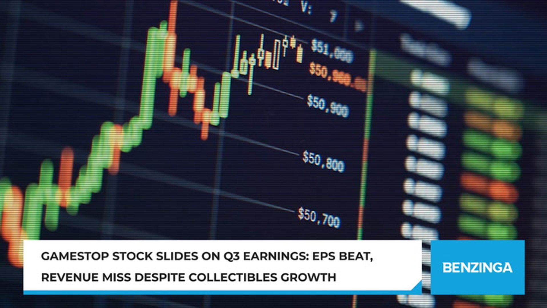 GameStop Stock Slides On Q3 Earnings: EPS Beat, Revenue Miss Despite  Collectibles Growth