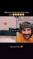 When Four Friends Meet After A Long Time 🤣🤣