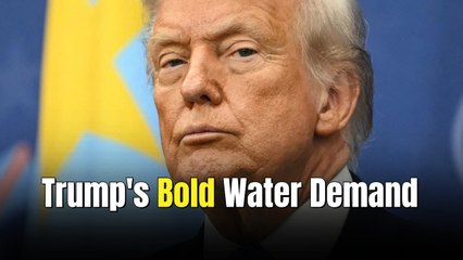 Trump Threatens Mexico With Tariff Over Alleged Water Treaty Violations