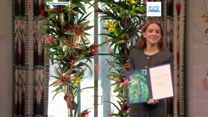 Le prix Nobel de la paix remis à la fille de María Corina Machado