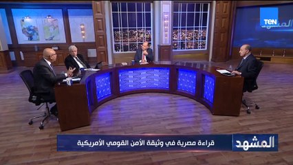 الدكتور خالد عكاشة: مصر بحاجة لوثيقة تحدد أمنها القومي الإقليمي بوضوح