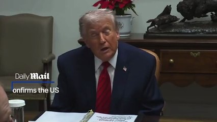 Trump confirms the US warships seized Venezuelan oil tanker