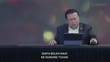 Mezbah Petang  - Khotbah Doa Malam  MEMBANGUN HUBUNGAN EKSKLUSIF DENGAN TUHAN