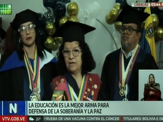 Más de 230 trabajadores de Minppal reciben títulos en diferentes carreras en la Unesr
