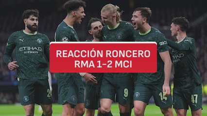 La reacción de Tomás Roncero al Real Madrid 1-2 Manchester City: del éxtasis al silencio | Audio