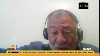 Prof.Jacques Ted SAINT-DIC swete tranzisyon ki pral fèt aprè depa CPT a dwe poze baz pou yon leta fò