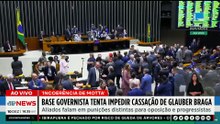 Câmara analisa cassação do deputado Glauber Braga