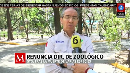 Renuncia director del Zoológico de León tras muerte de varias especies