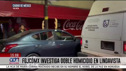 Investigan la muerte de dos adultos mayores con impactos de bala en Lindavista