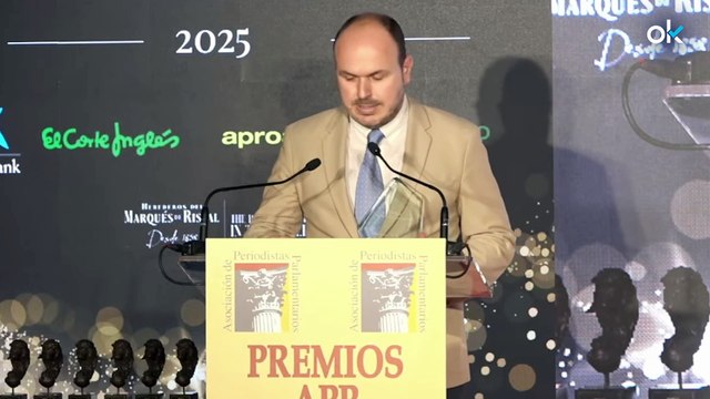 El periodista de OKDIARIO Segundo Sanz gana el Premio de Relato de la APP: La buena política se abre camino
