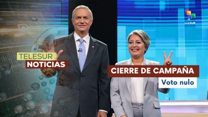 Comienza recta final para las elecciones presidenciales en Chile