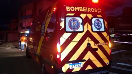 Motociclista fica ferido em acidente de trânsito no Bairro São Cristóvão
