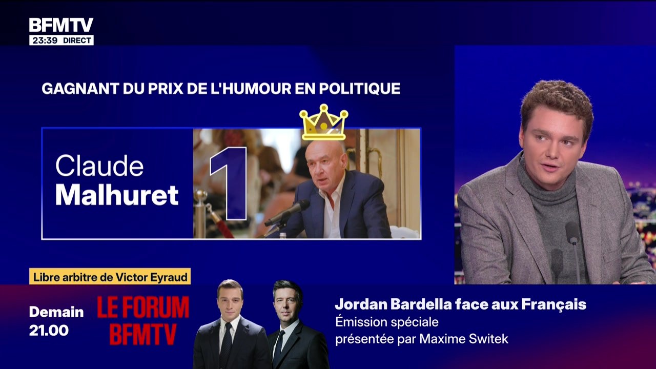 Et le prix de l'humour en politique est décerné à... - 10/12