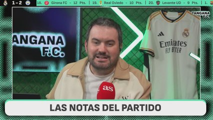 Las notas del Real Madrid 1 - 2 Manchester City