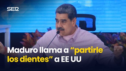 Maduro pide estar preparados para "partirle los dientes" a Estados Unidos