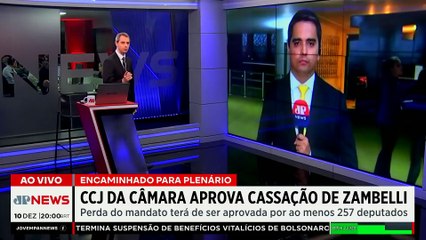 CCJ da Câmara aprova cassação de Carla Zambelli; Dora, Denise e Kobayashi analisam