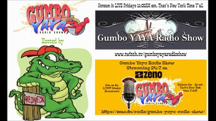 Redneck Chats with Brigitte London On Gumbo Yaya Radio Show 10-24-25