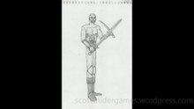 Barbarian Pencil Sketch Video #8 (12-10-2025)