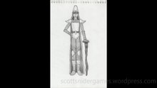 Knight Pencil Sketch Video #5 (12-10-2025)