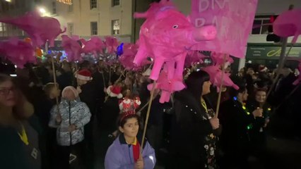 Newton Abbot Christmas Lantern Parade