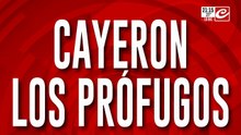 Cayeron los prófugos de Morón