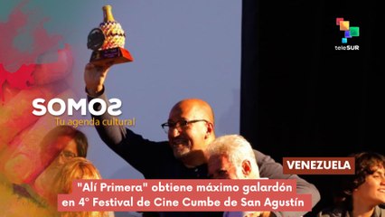Galardonado "Alí Primera" 4º Festival de Cine Cumbe de San Agustín SOMOS 10-12-2025