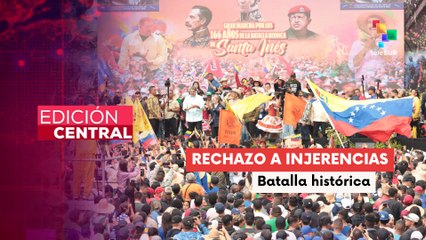 Pueblo se movilizó en conmemoración a los 166 años de la batalla de Santa Inés