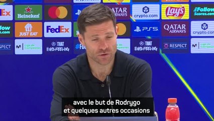 Real Madrid -  Xabi Alonso après la défaite contre City : "Très reconnaissant envers mes joueurs"