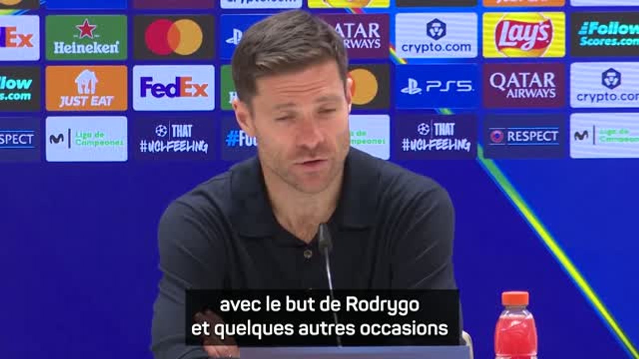 Real Madrid -  Xabi Alonso après la défaite contre City : "Très reconnaissant envers mes joueurs"