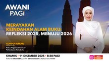 AWANI Pagi: Merayakan Keindahan Alam Buku: Refleksi 2025, Menuju 2026