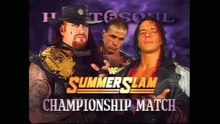 Bret Hart vs The Undertaker WWF Championship | WWF SummerSlam 1997