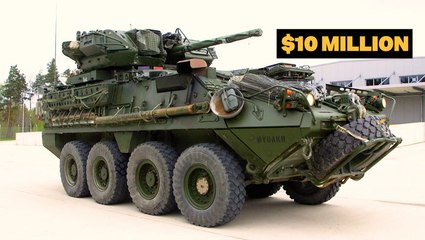 What it takes to be in a $10 million Army Stryker crew