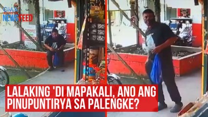 Lalaking 'di mapakali, ano ang pinupuntirya sa palengke? | GMA Integrated Newsfeed