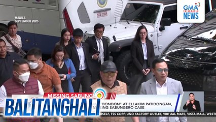 DOJ - Magkapatid na Julie "Dondon" at Ellakim Patidongan, state witnesses na sa missing sabungero case | Balitanghali