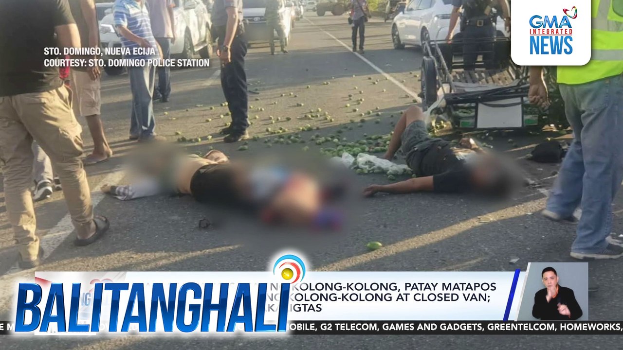 Mag-asawang sakay ng kolong-kolong, patay matapos mabangga ng isa pang kolong-kolong-kolong at closed van; 7-anyos na anak, nakaligtas | Balitanghali