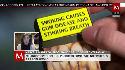 "No hay un solo caso de muerte vinculada al uso de los vapeadores en México": Marcela Madrazo