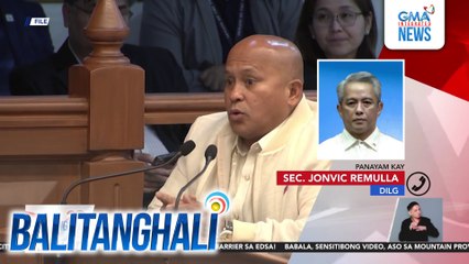 Panayam kay Sec. Jonvic Remulla, DILG | Balitanghali