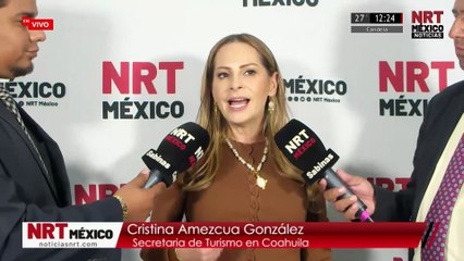 Secretaria de Turismo en Coahuila, Cristina Amezcua