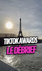 VLOG TikTok Awards #5 - Le débrief ! #tiktokawards #2025 #event #onregardequoi #ceremonie #vlogging #voyage #paris