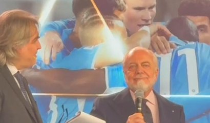 "Hai mai pensato a Mourinho?", la reazione di De Laurentiis è tutta un programma! - VIDEO