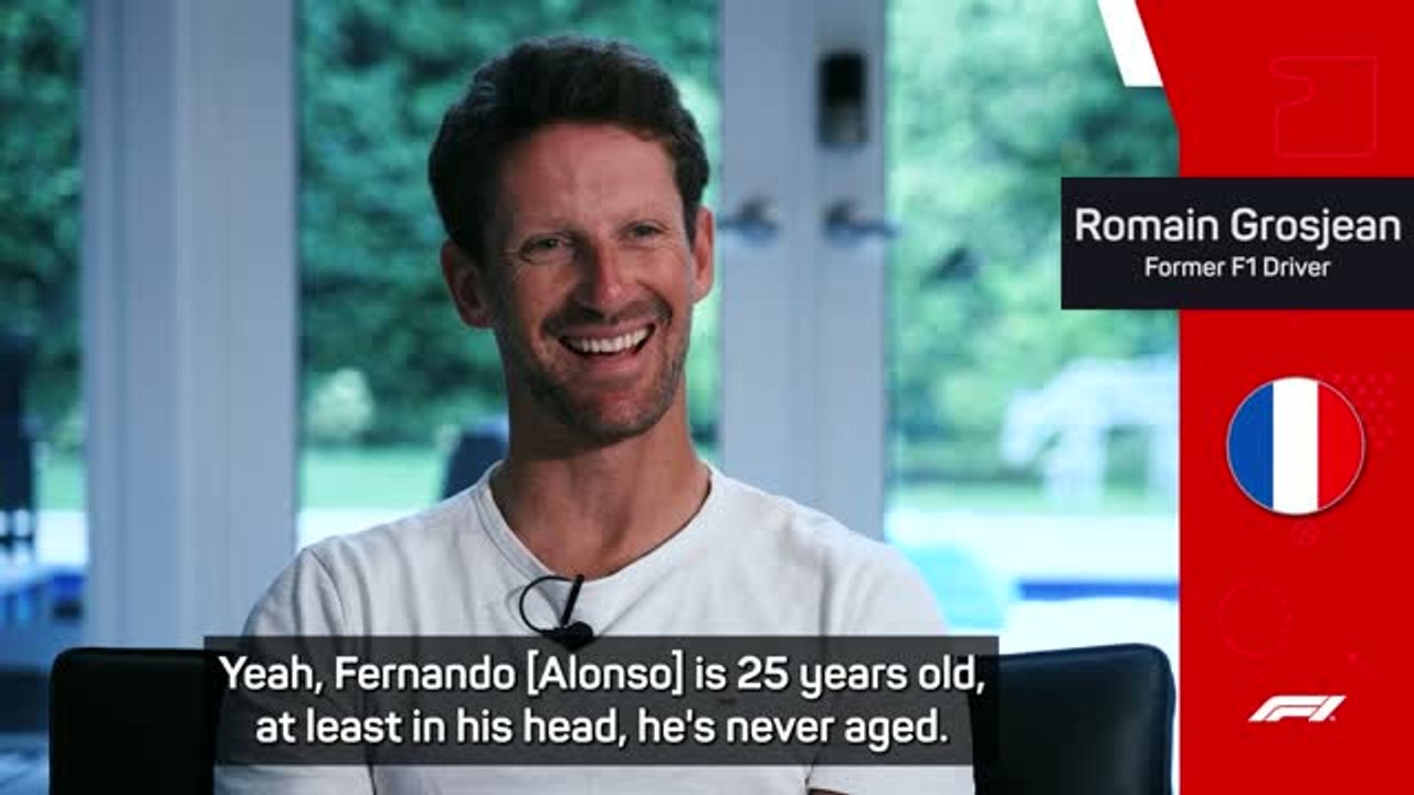 Grosjean hails Alonso's 'impressive' longevity