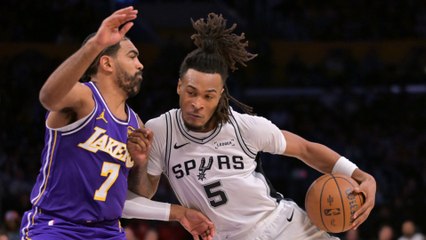 Spurs Defeat Lakers 132-119, Advance in NBA Cup Semifinals