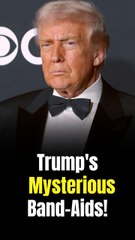 Trump's Medical Mystery: Prez, 79, Sparks Concern with Two Large Band-Aids on His Right Hand as He Blasts Failing Health Reports