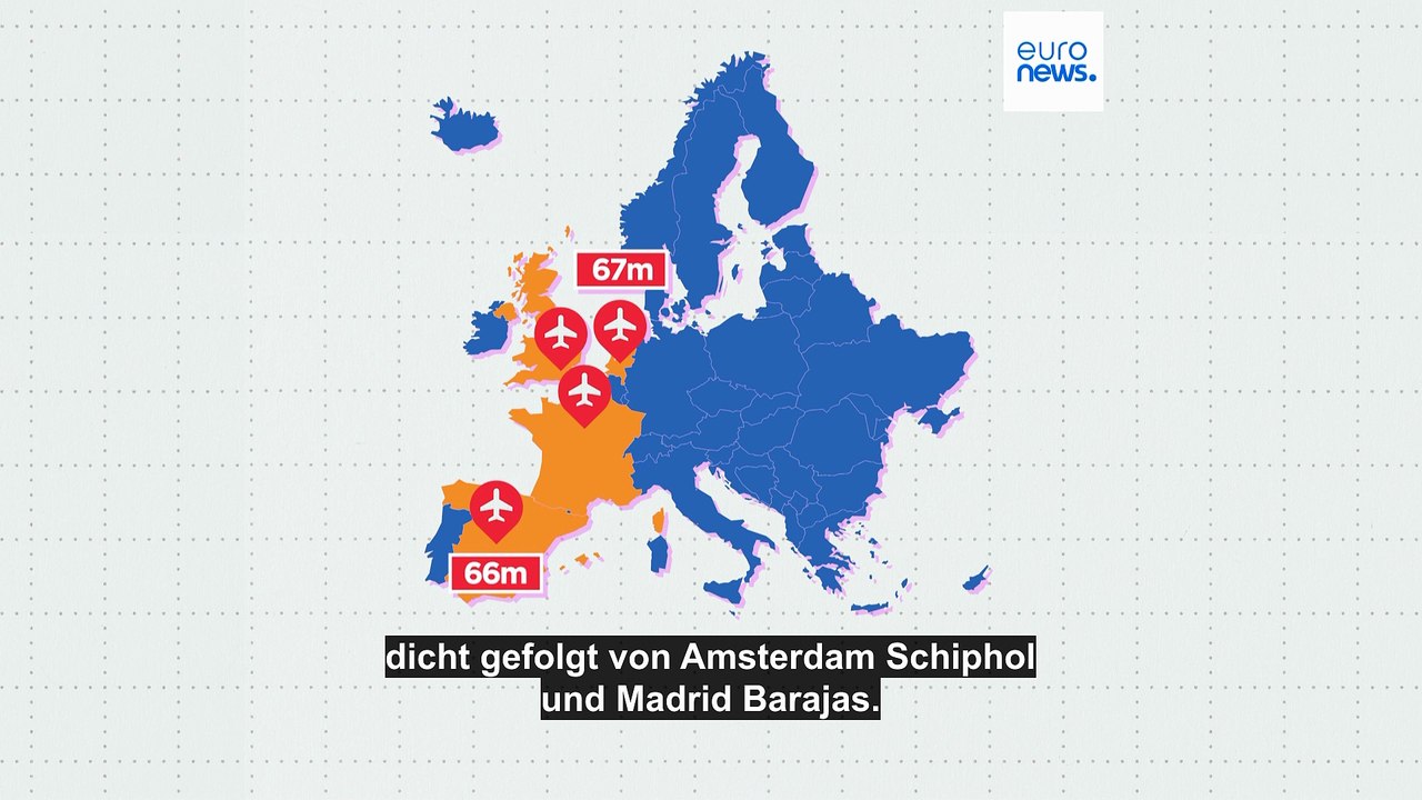 Hoch hinaus: Wo gibt es die meisten Flughäfen in Europa?