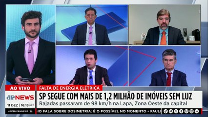 “É um absurdo”, diz Ghani sobre apagão em SP e mais de 1,2 milhão de imóveis sem luz