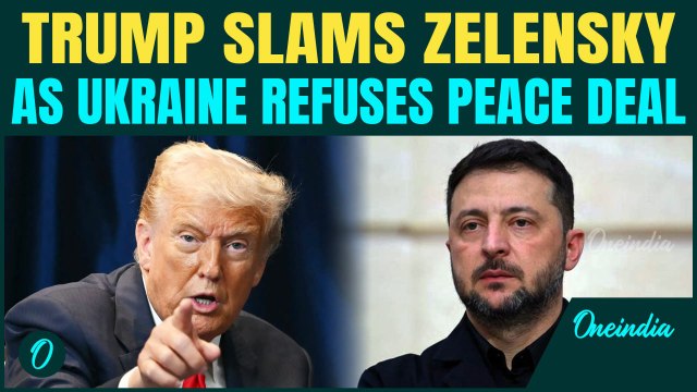 Trump RIPS into Zelensky as Ukraine Drags Peace Deal to END War | PRESSURES Zelensky to hold Polls