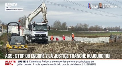 A69: la justice rend son verdict ce jeudi, le rapporteur public favorable à la poursuite du chantier