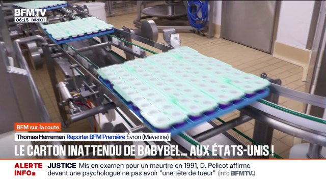 Le Babybel a un grand succès aux États-Unis : au cœur de l'usine Babybel à Évron en Mayenne