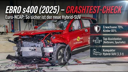Sicherheitsbewertung EBRO s400 (2025) bei Euro-NCAP
