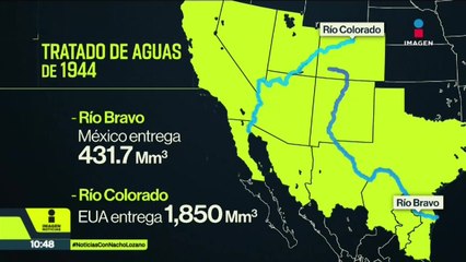 ¿Por qué México debe agua a EUA? Aquí los detalles